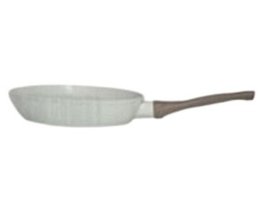 FRIGIDEIRA DE ALUMINIO 22CM STYLE COOK MARMOL BRANCA