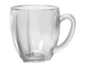 XICARA VIDRO 195ML P/CHÁ BOJUDA