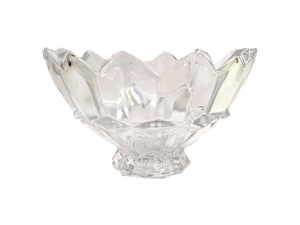 CENTRO MESA VIDRO 11X19CM ESTRELA