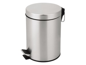 LIXEIRA PEDAL 05L INOX