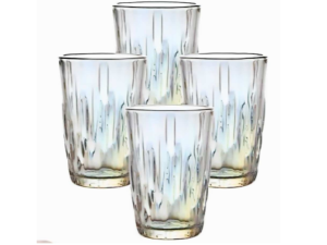 JOGO 4 COPO VIDRO 350ML NETUNO CLEAR