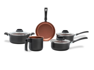 JOGO 5 PANELAS ALUMINIO TOPAZIO CZR