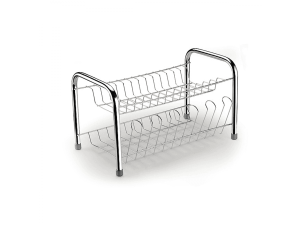 ESCORREDOR PRATO BERÇO CROMADO 40X25X28CM