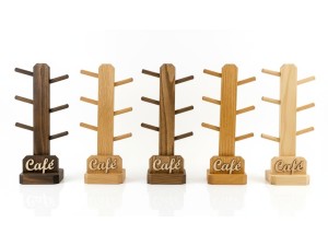 SUPORTE MADEIRA P/6-XICARA CAFÉ