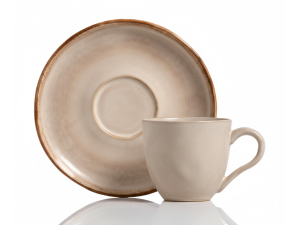 XICARA DE CERAMICA 120ML PARA CAFE COM PIRES - BIO RAIO