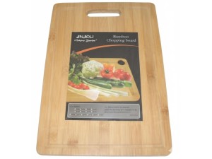 TABUA DE BAMBU 20X30CM COM ALCA