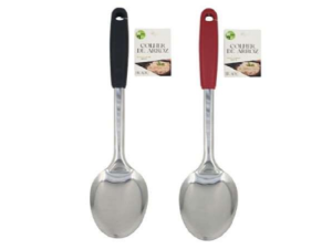 COLHER DE SERVIR 31CM CABO PLASTICO - BLACK