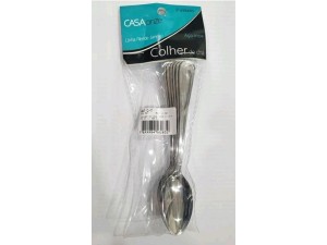 JOGO RIO/JAN COLHER CHA INOX 13CM